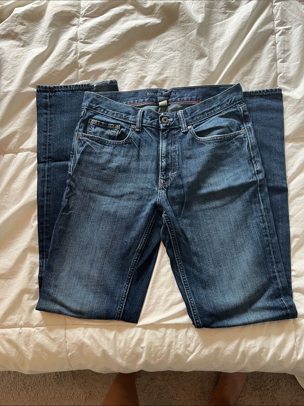 Banana Republic Indigo Straight Leg Men's Jeans